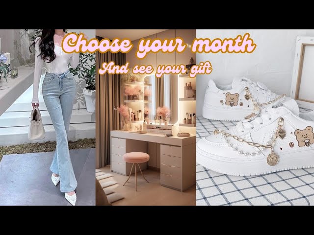 choose your birthday month and see 👀 ☺️ your jeans 👖, shoes 👞 👟 and make-up room 💜💗👄💋||part 3