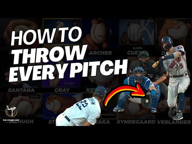 Crash Course on How to Throw Every Pitch Type