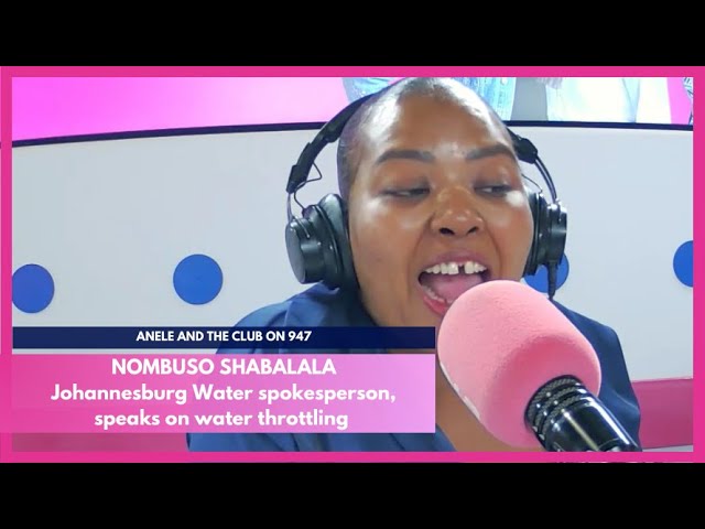 Water Throttling in Johannesburg: What You Need to Know