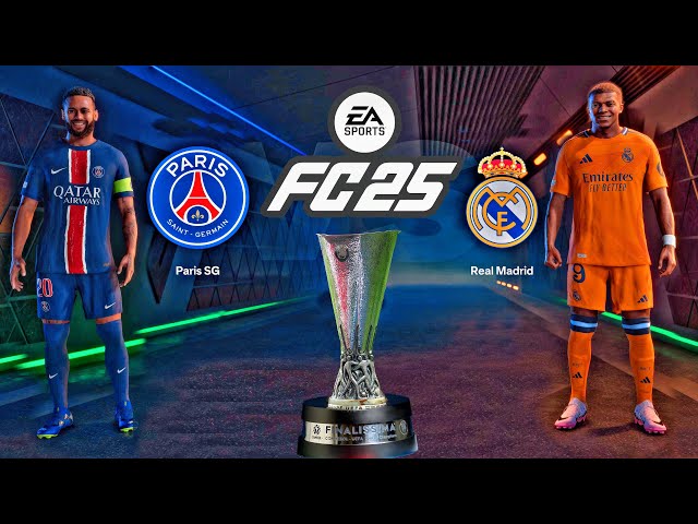 EA FC 25 | Real Madrid(Mbappe) vs Paris Saint-Germain(Neymar) |● PS5™ [4K60]