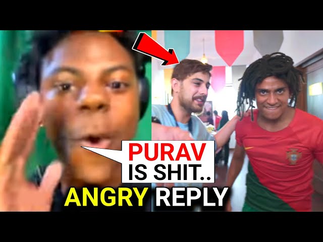 IShowSpeed Angry Reply After Purav jha Roast Him in Carryminati Mr Beast Parody Video