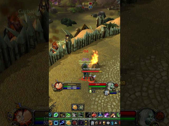 ⚡️R14 rogue tries me ⚡️#worldofwarcraft #wowclassic #classicwow #gaming #pvp #druid #rogue