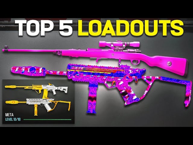 TOP 5 BEST META LOADOUTS in WARZONE 3! (REBIRTH ISLAND)