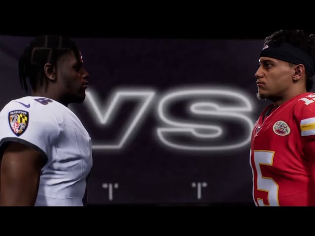 Madden NFL 25 - Baltimore Ravens Vs Kansas City Chiefs Simulation Week 1 PS5 Gameplay