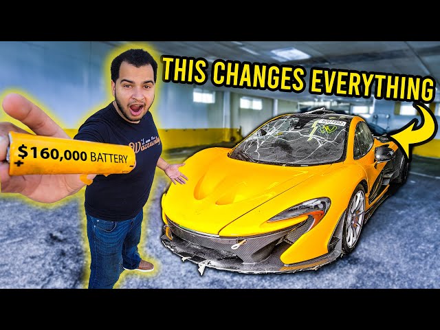 Rebuilding A Flooded $2,000,000 McLaren P1 | Part 10