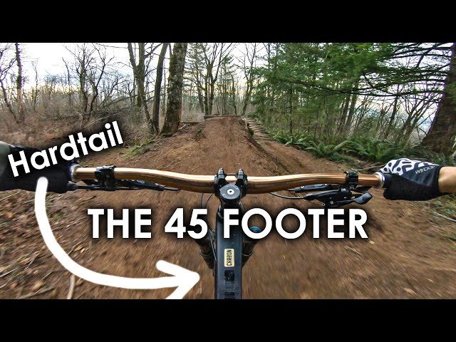 FULL SEND ON THE HARDTAIL!! The 45 footer | Jordan Boostmaster