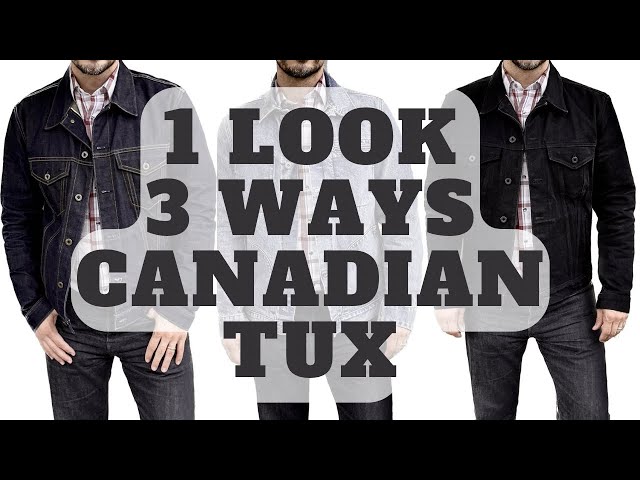 One Look Three Ways: Canadian Tuxedo | Double Denim Trucker Jacket Looks | Style Guide for Men