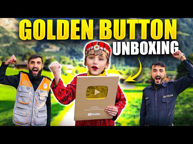 Golden Button Unboxing ❤️🫶🏻| How to achieve this milestone