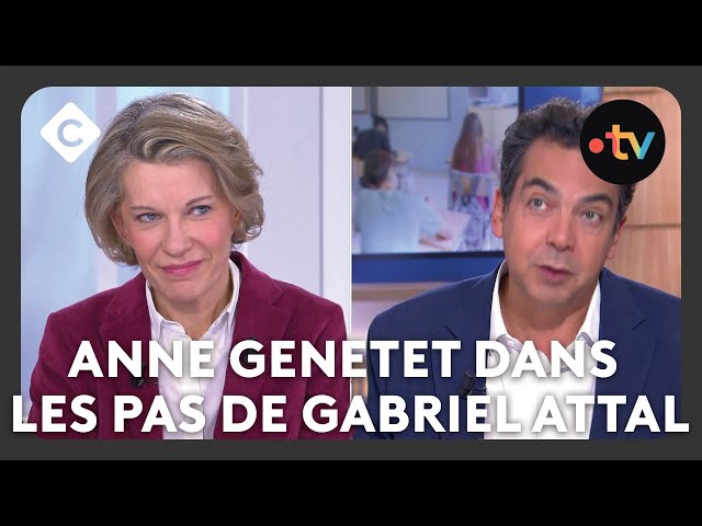 Éducation : Anne Genetet dans les pas de Gabriel Attal -  L’édito de Patrick Cohen - C à vous