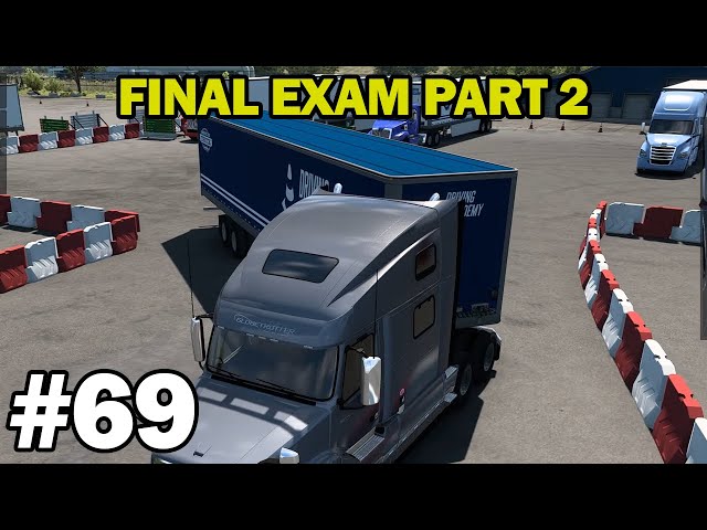 Final Exam (Part 2) - American Truck Simulator - Career Playthrough [NO COMMENTARY]