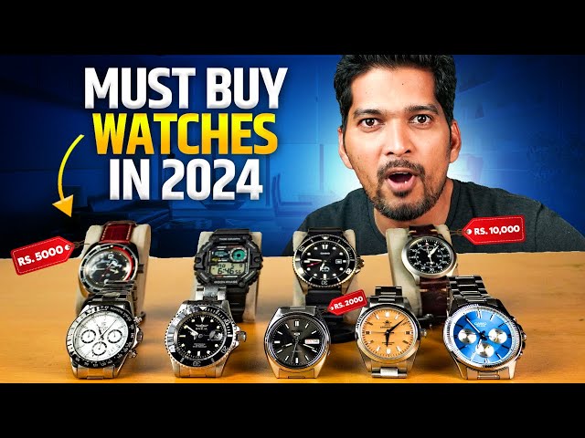 10 Best Watches from ₹1000 to ₹50000 ! (2024)