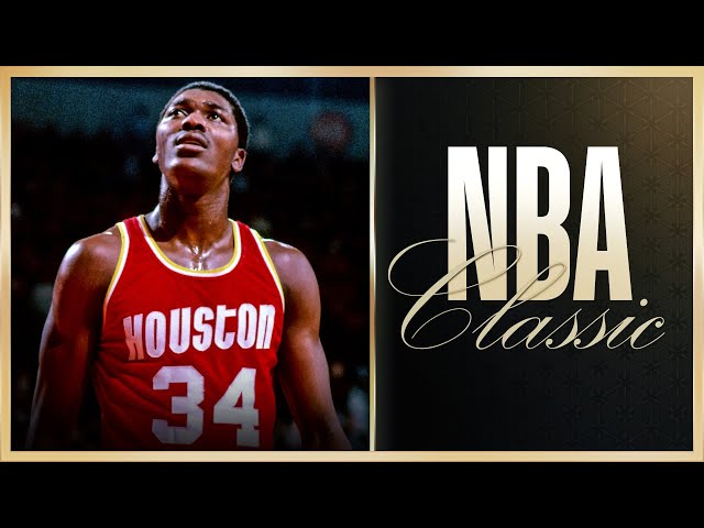 Hakeem Olajuwon's First NBA Game | NBA Classic Game