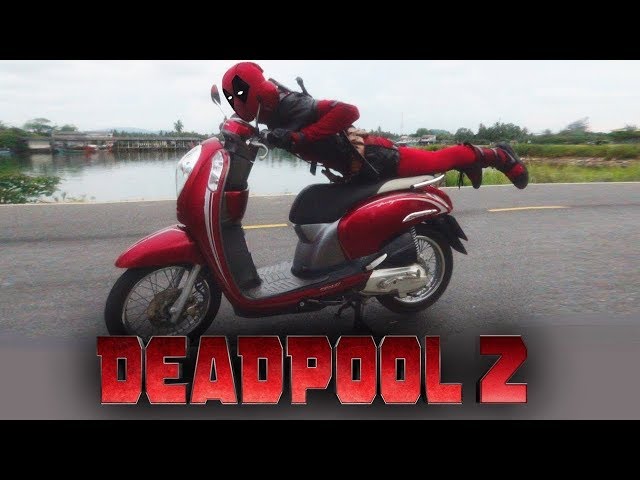 Deadpool 2 PARKOUR STUNTS!!