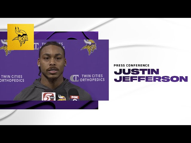 Justin Jefferson on How Defenses Defend Him & Vikings Offense Needing To Finish Drives Better