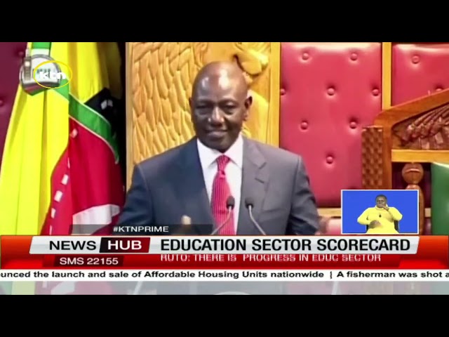 President William Ruto says there is progress in the education sector as dons strike continues