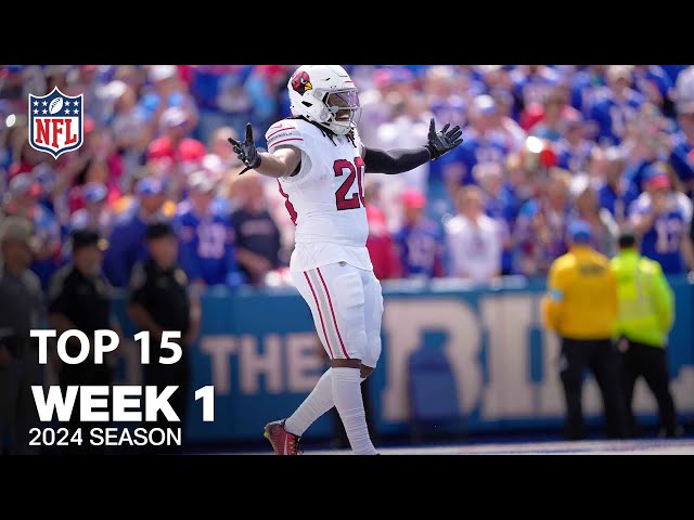 Top 15 Plays From Week 1 | NFL 2024 Season