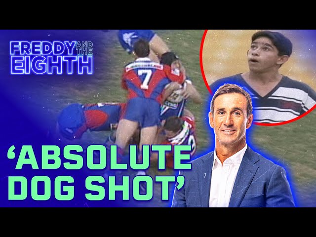 Joey's FILTHY high shot on rookie JT: Freddy & the Eighth | Wide World of Sports