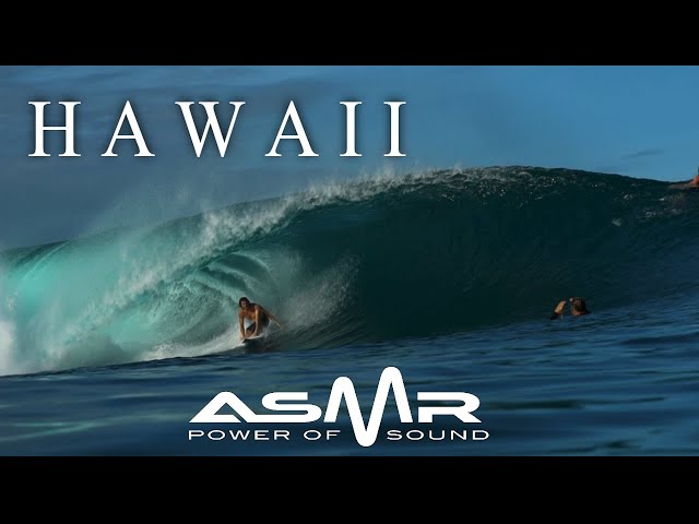 🔵HAWAII 🌊 SURF - SCAPES 10 HOURS - ASMR RELAXING OCEAN SOUNDS AND MUSIC🔊