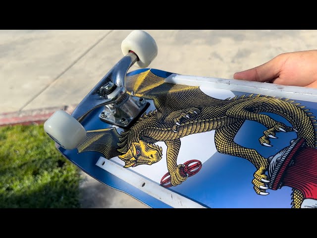 Skating Andy Anderson’s New Skateboard !!! @NkaVidsSkateboarding