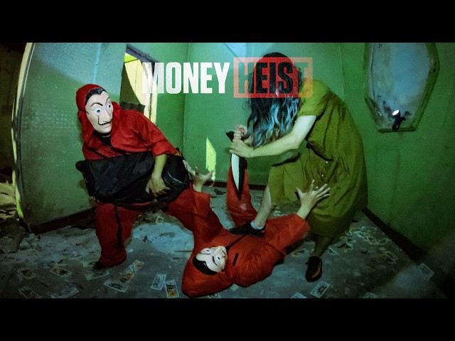 SERBIAN DANCING LADY vs MONEY HEIST (Parkour Chase POV)