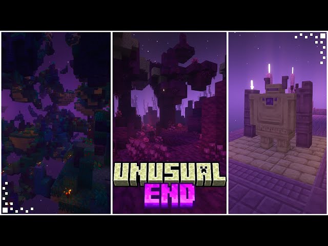 Unusual End (Minecraft Mod Showcase) | Explore the End with New Features | Forge 1.20.1 / 1.19.2