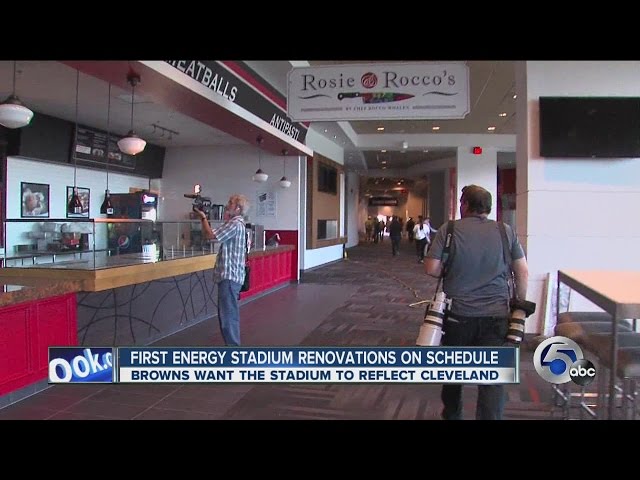 newsnet5.com exclusive: Tour of First Energy Stadium