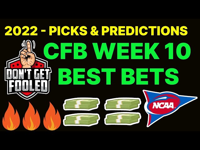 Easy Money 2022 l College Football Week 10 Picks Predictions l Best Bets Handicapper Expert 11/5/22