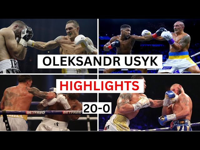 Oleksandr Usyk (20-0) All Knockouts & Highlights