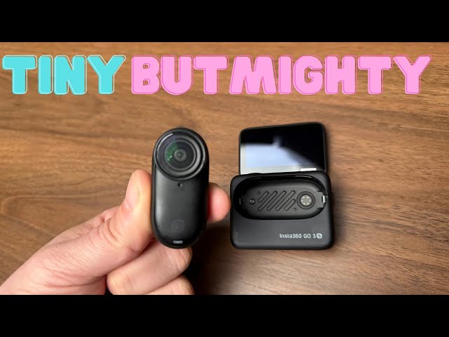 SMALLEST Vlogging Camera You Can MOUNT ANYWHERE | Insta360 GO 3S !