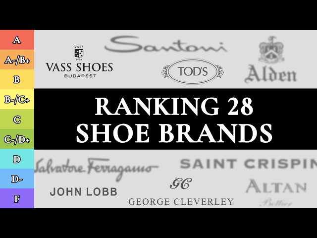 Ranking Men's RTW Shoes over $500 (28 BEST & WORST Brands!)