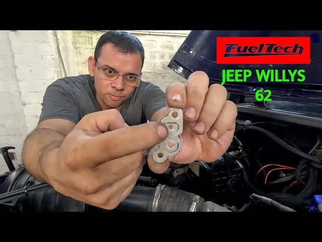 JEEP WILLYS COM FUELTECH - ATUADOR DE MARCHA LENTA