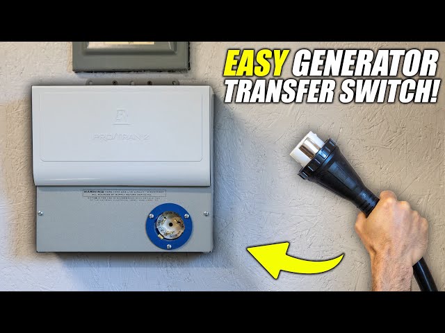 Quick & Easy Generator Transfer Switch Install - Reliance ProTran 2