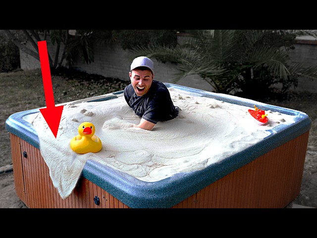 Liquid Sand Hot Tub- Fluidized air bed