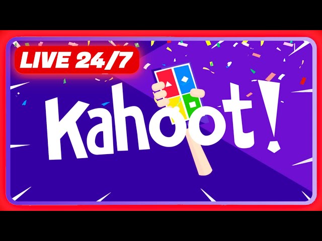 Kahoot Live Stream 24/7 | Viewers Can Join | Compete Against Others | Study Music And More!