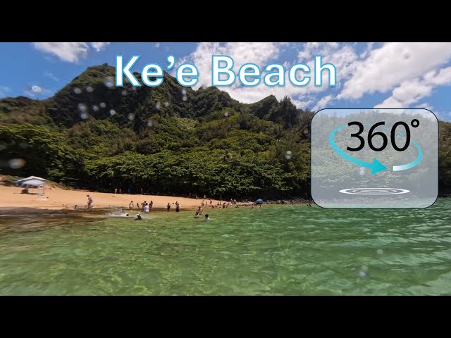 Kauai 2024 - Ke'e Beach - 360 Video