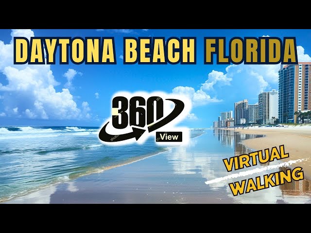 360º View ❌️ Daytona Beach Florida 🇺🇸 VR-Video 🏝 Virtual Reality