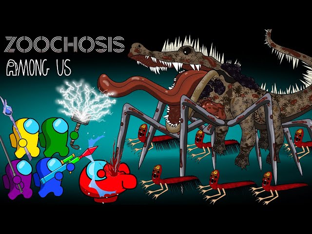 어몽어스 VS Zoochosis #3 and the unexpected ending | AMONG US ANIMATION ZOMBIE