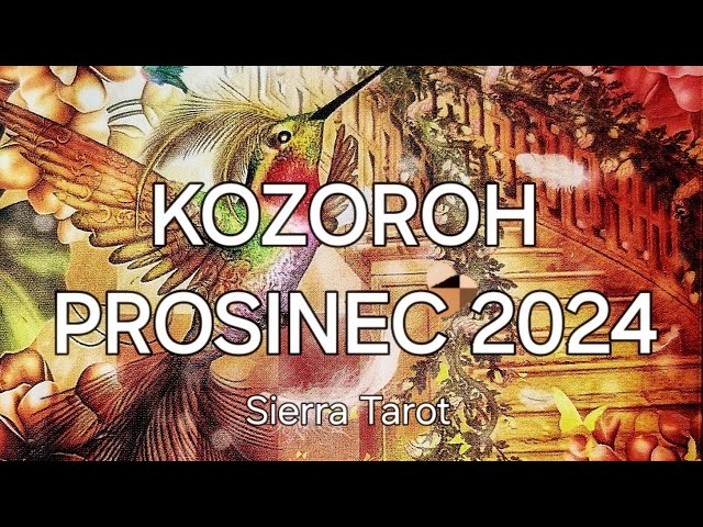 Výklad karet 🃏 KOZOROH - PROSINEC 2024🎄❄️⭐️❤️