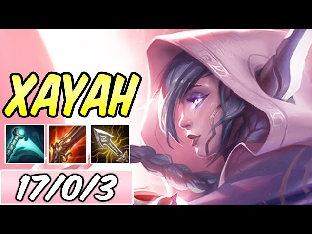 BEST WAY TO PLAY XAYAH ADC | Build & Runes | 9.2 CS | 71% K.P |  League of Legends