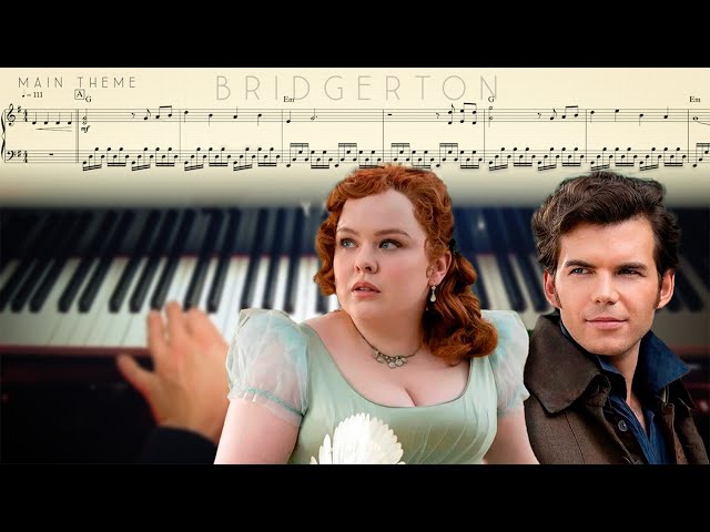 Bridgerton - Main Theme ( Piano cover + Sheet Music )