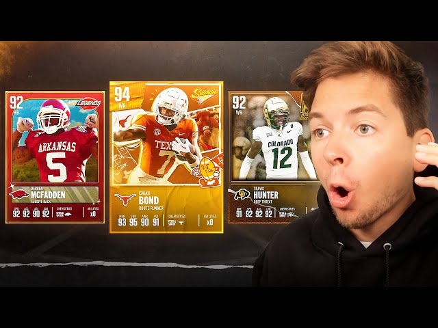 These Packs are INSANE..! College Football 25