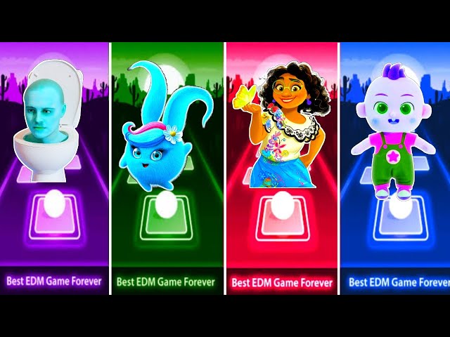 Skibidi Toilet🔷Sunny bunnies🔷Disney's Encanto🔷Super JoJo💠Who is Best✅