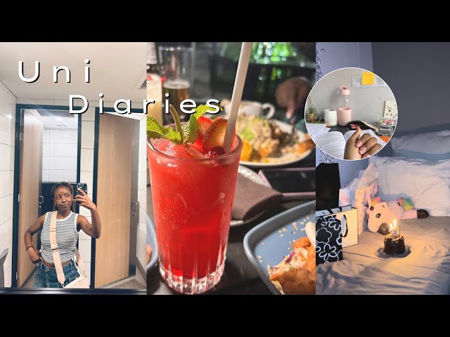 Uni diaries S2 Ep.8| Exam season,Studying,birthday surprise and more.