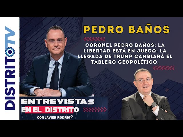 🔴ENTREVISTA CORONEL BAÑOS🔴libertad está en juego y  Trump podrán fin a la dictadura woke