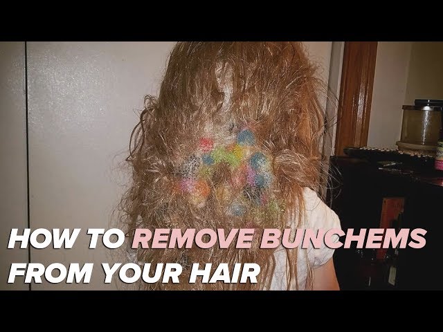 How this mom removed Bunchems from daughter's hair