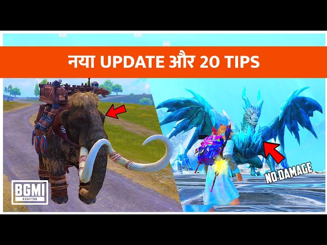 20 TIPS  & TRICKS BEFORE YOU PLAY BGMI NEW UPDATE 3.5