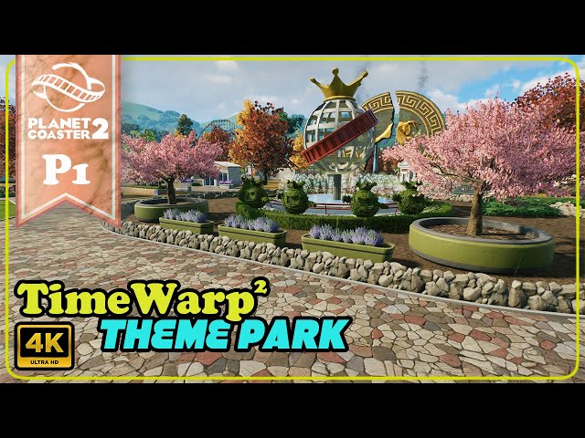 Planet Coaster 2 - TimeWarp2 Park Overview Tour | Part 1