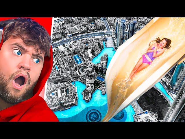 The BIGGEST DROP Waterslides In The WORLD!