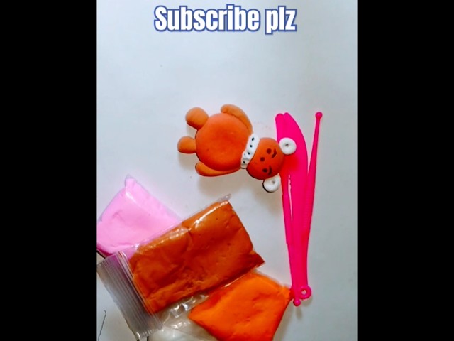 Satisfying clay  panda craft idea #diy #ideas #shorts #viral #claycraft #colormixing #art