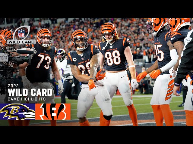 Baltimore Ravens vs. Cincinnati Bengals | 2022 Super Wildcard Weekend Game Highlights